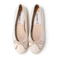 【新品預訂】日本製 Lauf Oletta   扭繩緞帶珍珠芭蕾鞋(L111 IVORY-S) (象牙色)