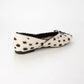 【新品預訂】日本製 Launa lea 經典蕾絲邊蝴蝶結芭蕾舞鞋 (B1616A)(斑點紋/Dalmatian-Z)
