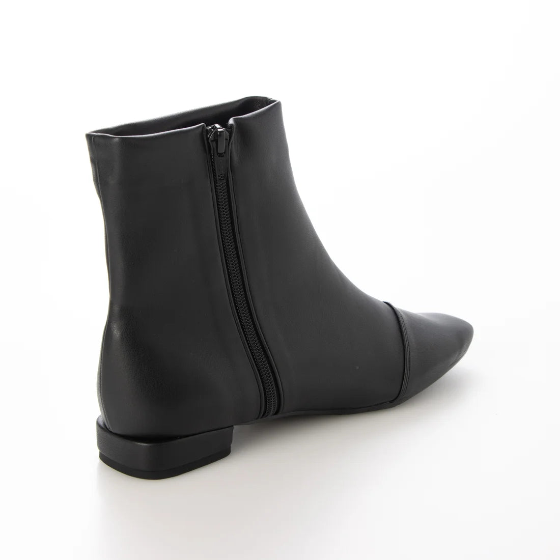 【新品預訂】日本製 Launa Lea 晴雨兩用彈力方頭短靴 (R9024) ( 黑色 / Black )