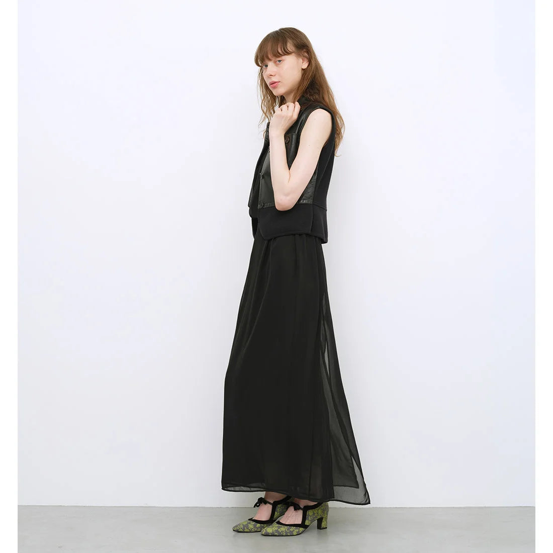 【新品預訂】日本製 Launa Lea 6cm蝴蝶結瑪莉珍高跟鞋(577) ( 芥末色 / Mustard-ZC )