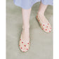 【新品預訂】日本製 Emma Francis 心形薄紗平底鞋（米色薄紗）( 09j-T 108) BEG