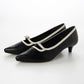 【新品預訂】日本製 Lauf Oletta [All Weather] 全天候 4cm踭 可調節橫帶尖頭高跟鞋（LRH136 Black/C） (黑色)
