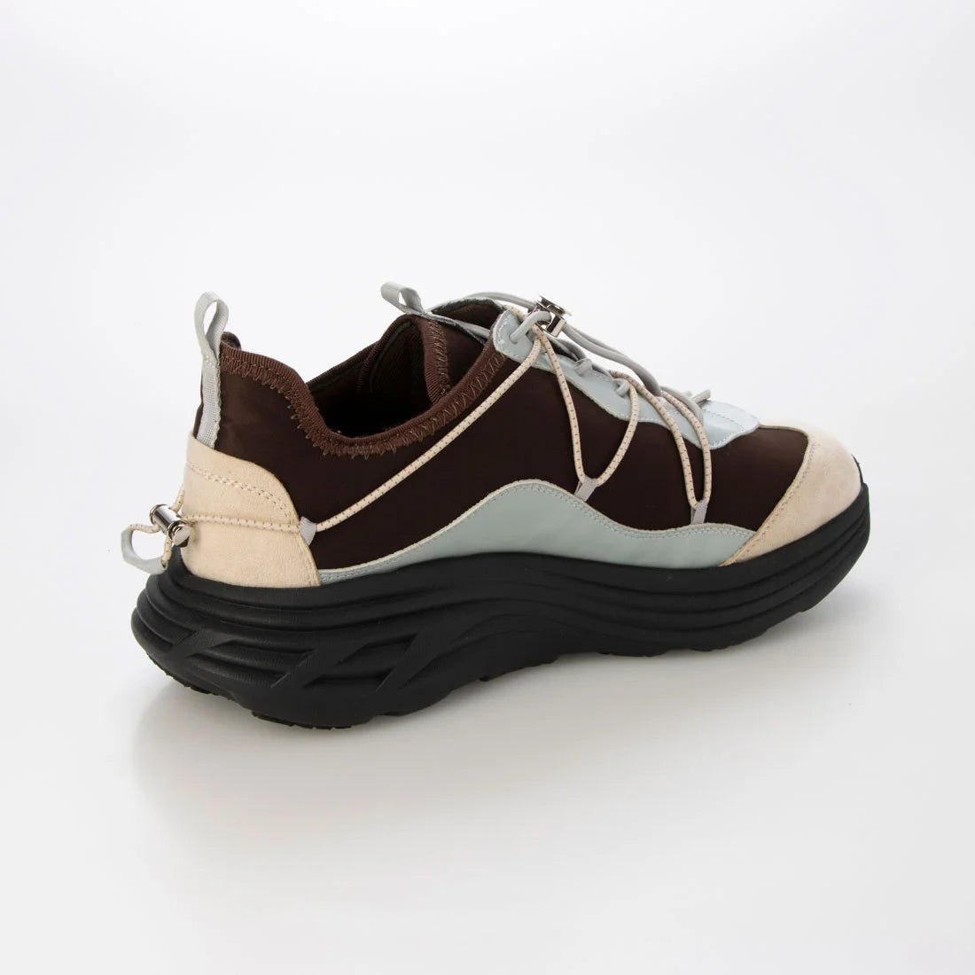 【新品預訂】日本 Lauf Oletta 4.5cm 厚底軟彈性運動鞋 (L155 D.Brown-Z/C)(深啡色)
