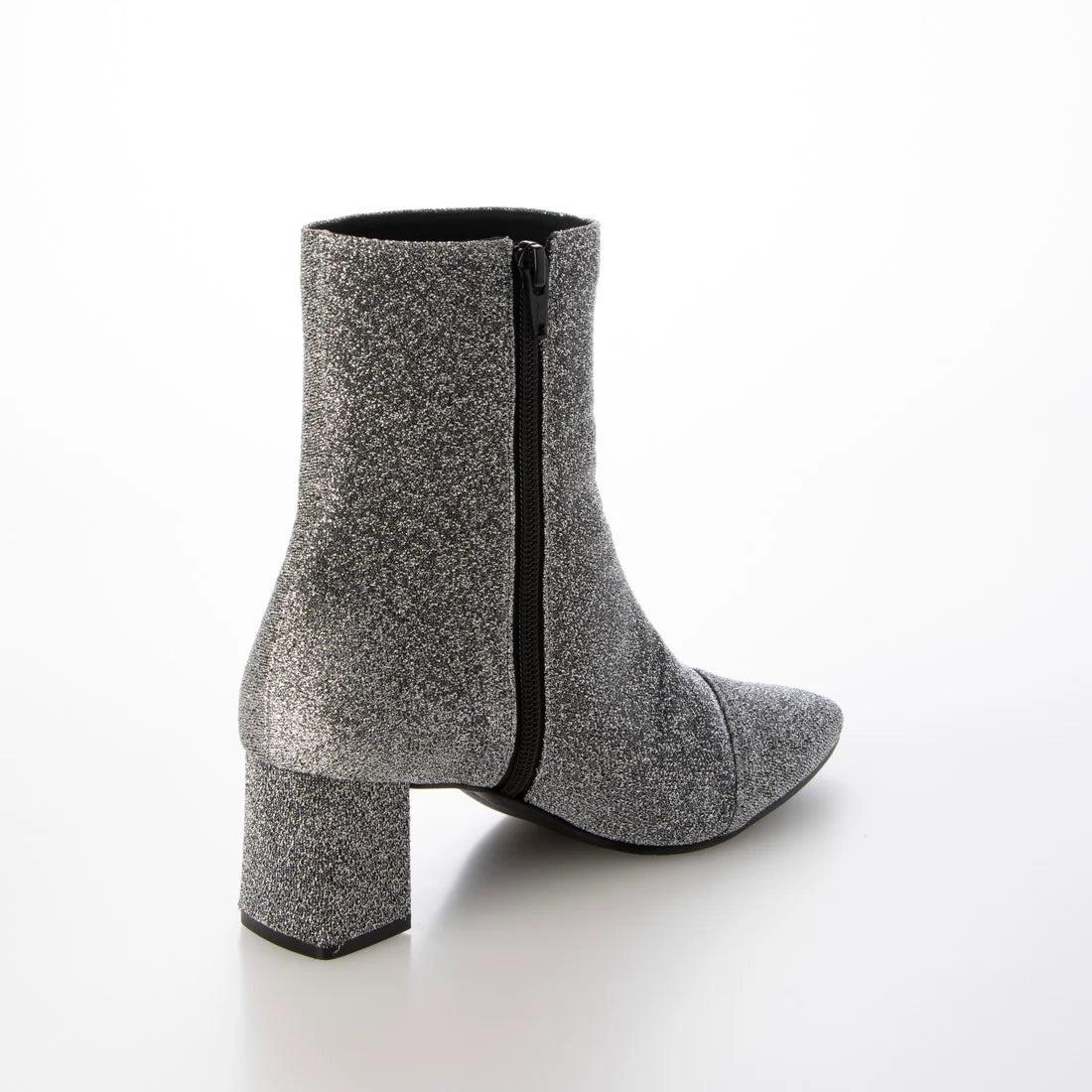 日本製 Launa Lea 6cm閃閃方頭短靴 (582)(銀色Z／Silver Z)