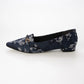 【新品預訂】日本製 Lauf Oletta 軟皮革編織繩平底鞋（LP146 NAVY-ZC） (深藍色)
