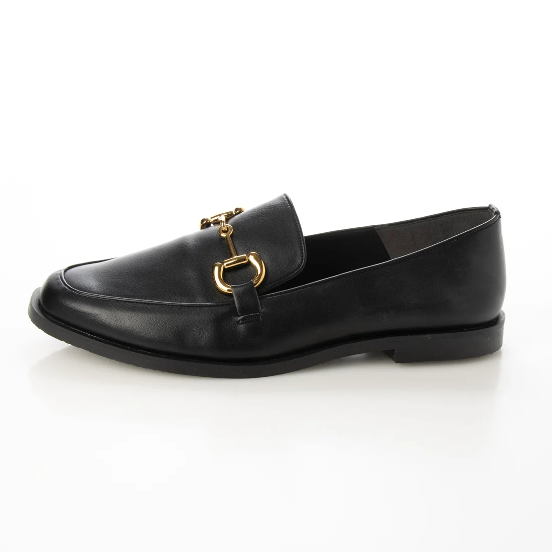 日本製  Launa lea 金色比特樂福鞋 (500) (黑色／Black )
