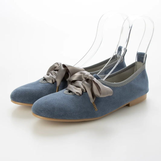 【新品預訂】Launa lea 軟質絲帶芭蕾運動鞋 (B3006A) （L藍色S / L Blue S )