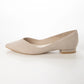 日本製 Launa lea 側切平跟高跟鞋 (492) ( 淺杏色／L Beige S )