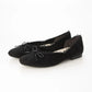 【新品預訂】日本製 Launa lea 經典蕾絲邊蝴蝶結芭蕾舞鞋 (B1616)(黑色/Black-S)