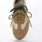 【新品預訂】日本製 Lauf Oletta 雙色混搭鞋帶輕盈運動鞋(LP147 BEIGE-S/C) (杏色)