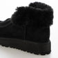 【新品現貨】Lauf Oletta 3.5cm厚底麂皮羊毛絨短靴(L131)(BLACK-S)