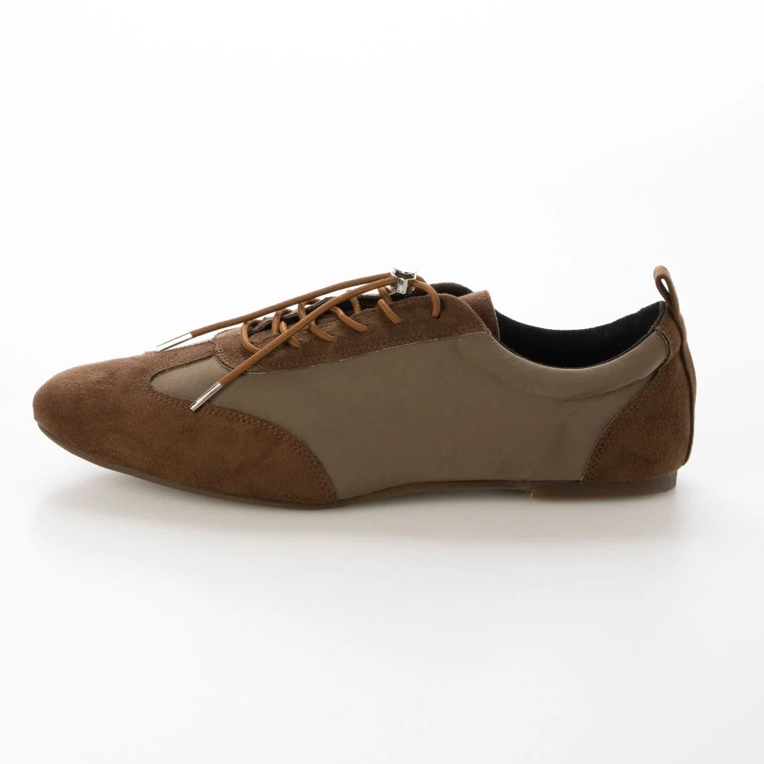 【新品預訂】日本製 Lauf Oletta    彈性鞋帶輕盈運動鞋(LH105A BROWN-S) (棕色)