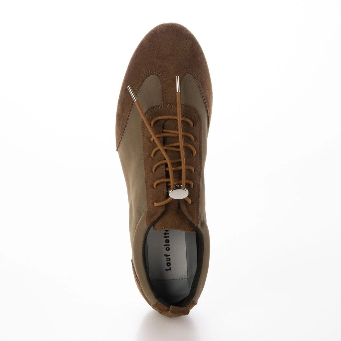 【新品預訂】日本製 Lauf Oletta    彈性鞋帶輕盈運動鞋(LH105A BROWN-S) (棕色)