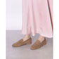 【新品預訂】日本製 Lauf Oletta    柔軟絨布樂福鞋(LH104A BEIGE-S) (杏色)