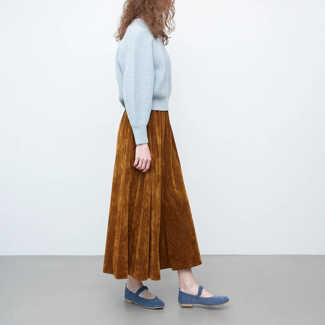 【新品預訂】Launa lea Mary Jane軟質芭蕾鞋 (B3005A) （藍色S / Blue S)