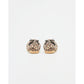 日本製【珍珠色調防水】Emma Francis真皮 尖頭平底芭蕾舞鞋(01b-L S328)(Leopard print leather suede)（レオパード柄 レザースエード）