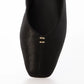 【新品預訂】日本製 Lauf Oletta 簡約金色配件踩踭平底鞋 (LH103 Black-S) (黑色)