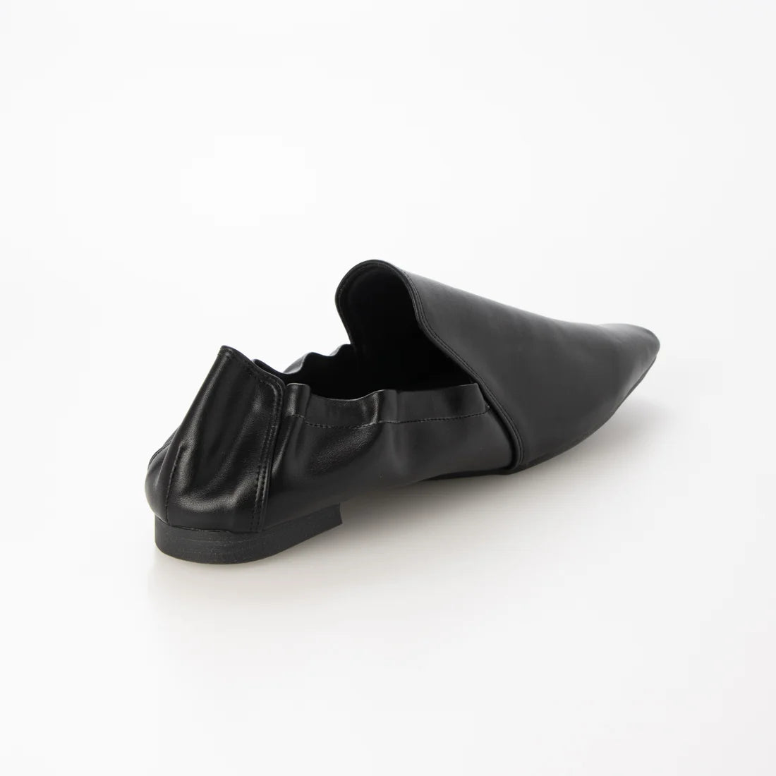 【新品預訂】日本製 Lauf Oletta  [All Weather] 全天候 柔軟褶皺平底鞋（LRP143 BLACK）