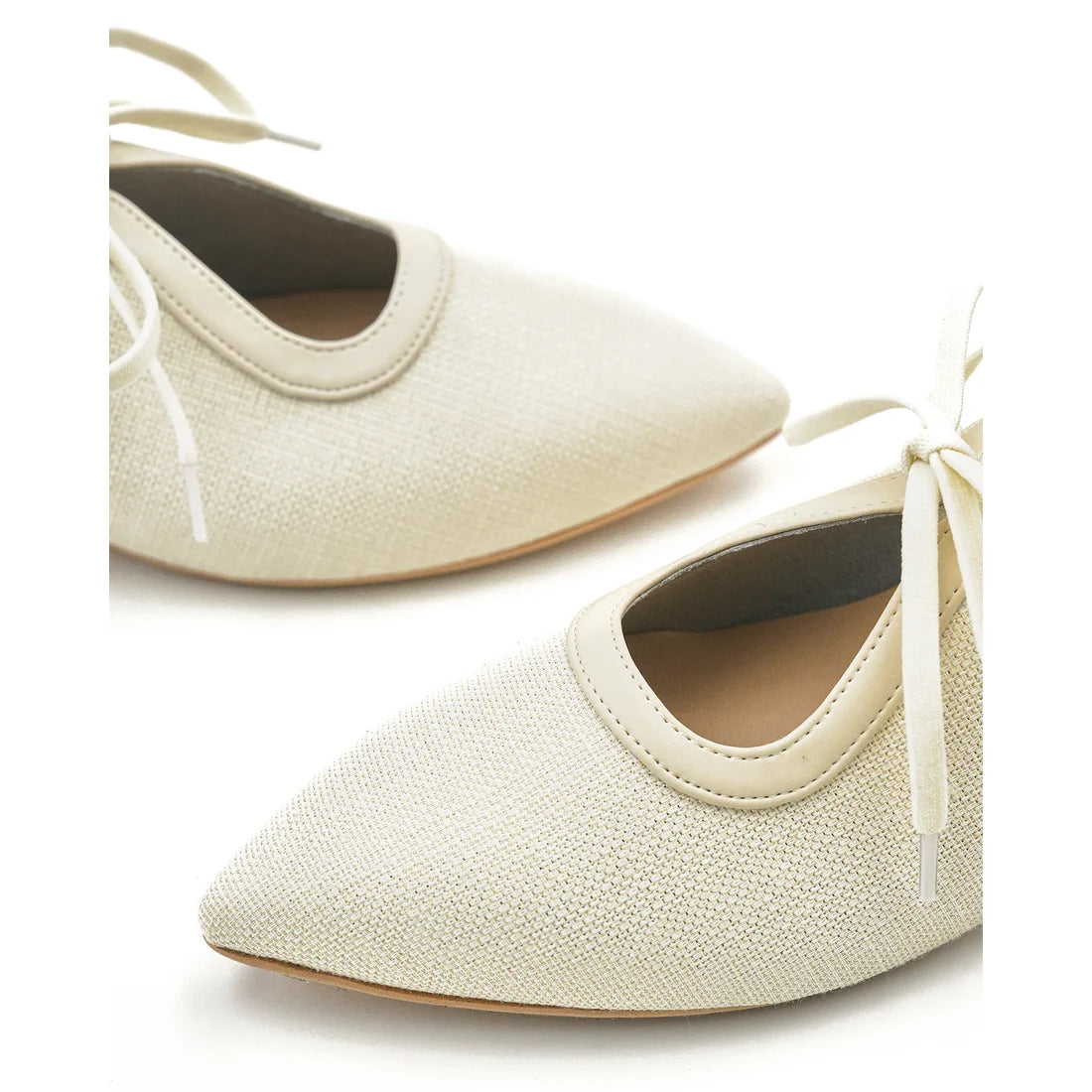 【新品預訂】日本製Emma Francis  3cm踭 經典蝴蝶結高跟鞋（象牙色）(3002g-Z 177)