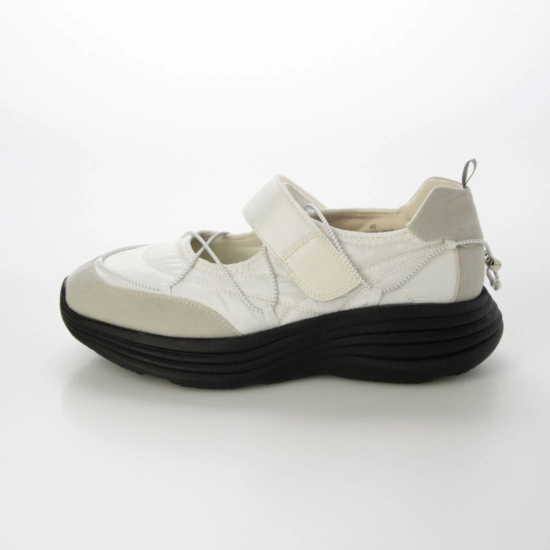 【新品預訂】日本Lauf Oletta 輕便厚底瑪麗珍運動鞋 (L130)（IVORY-Z）