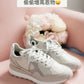 【現貨三對75折款式】日本潮牌Lucida 灰色 Meteor 金屬光感拼接休閒運動鞋 ( LD-145 GRY )