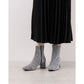 日本製 Launa Lea 6cm方頭短靴 (582)(黑色／Black)