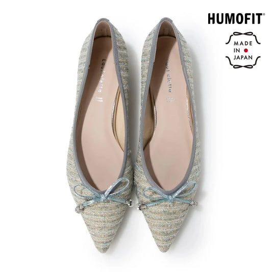 【新品預訂】日本製 Lauf Oletta 尖頭珍珠芭蕾舞鞋 (LH101 Mint-Z) (薄荷色)