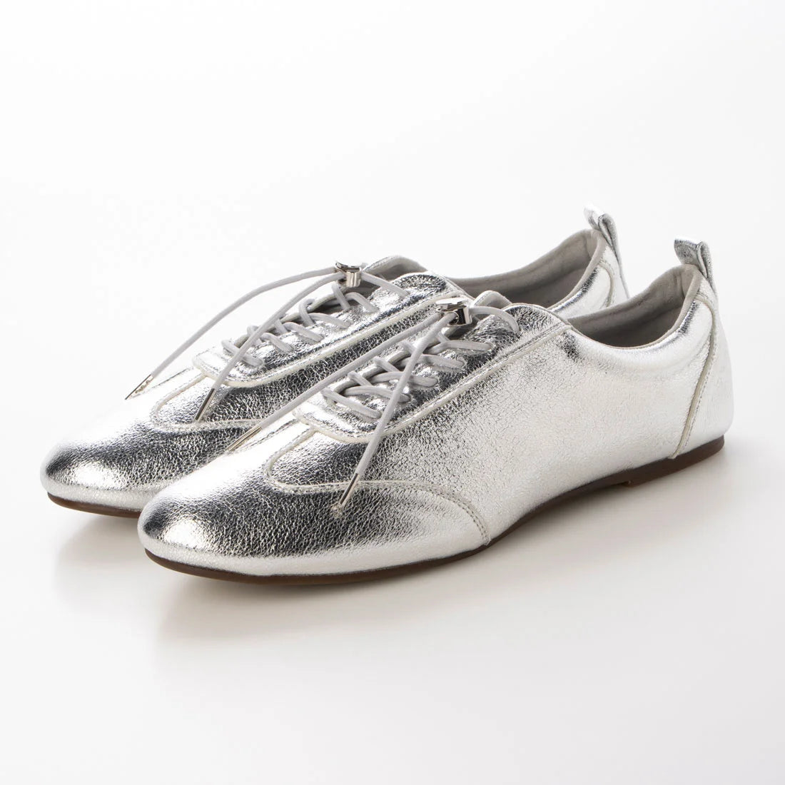 【新品預訂】日本製 Lauf Oletta    彈性鞋帶輕盈運動鞋(LH105A SILVER-S) (銀色)