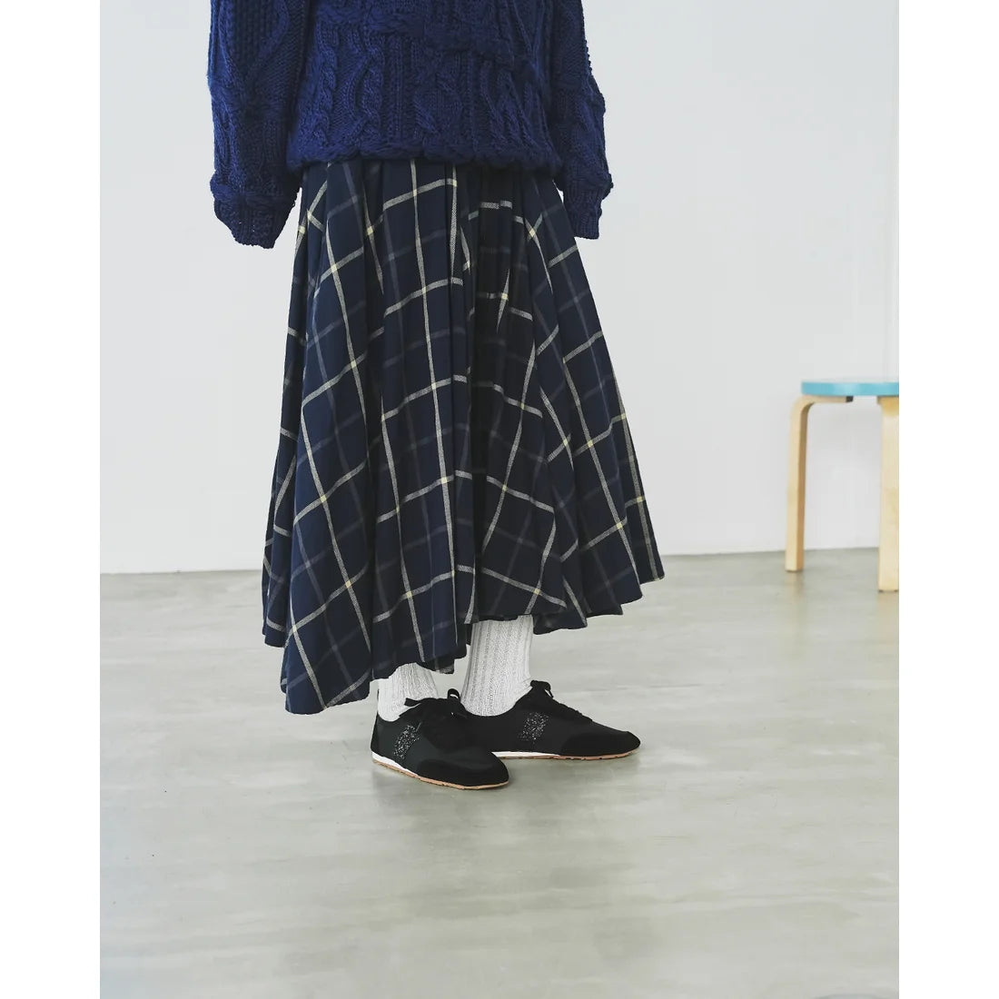 【新品預訂】日本製 [晴雨兩用] Emma Francis 閃粉運動鞋 (黑色閃粉) 09g-G 101 BLK
