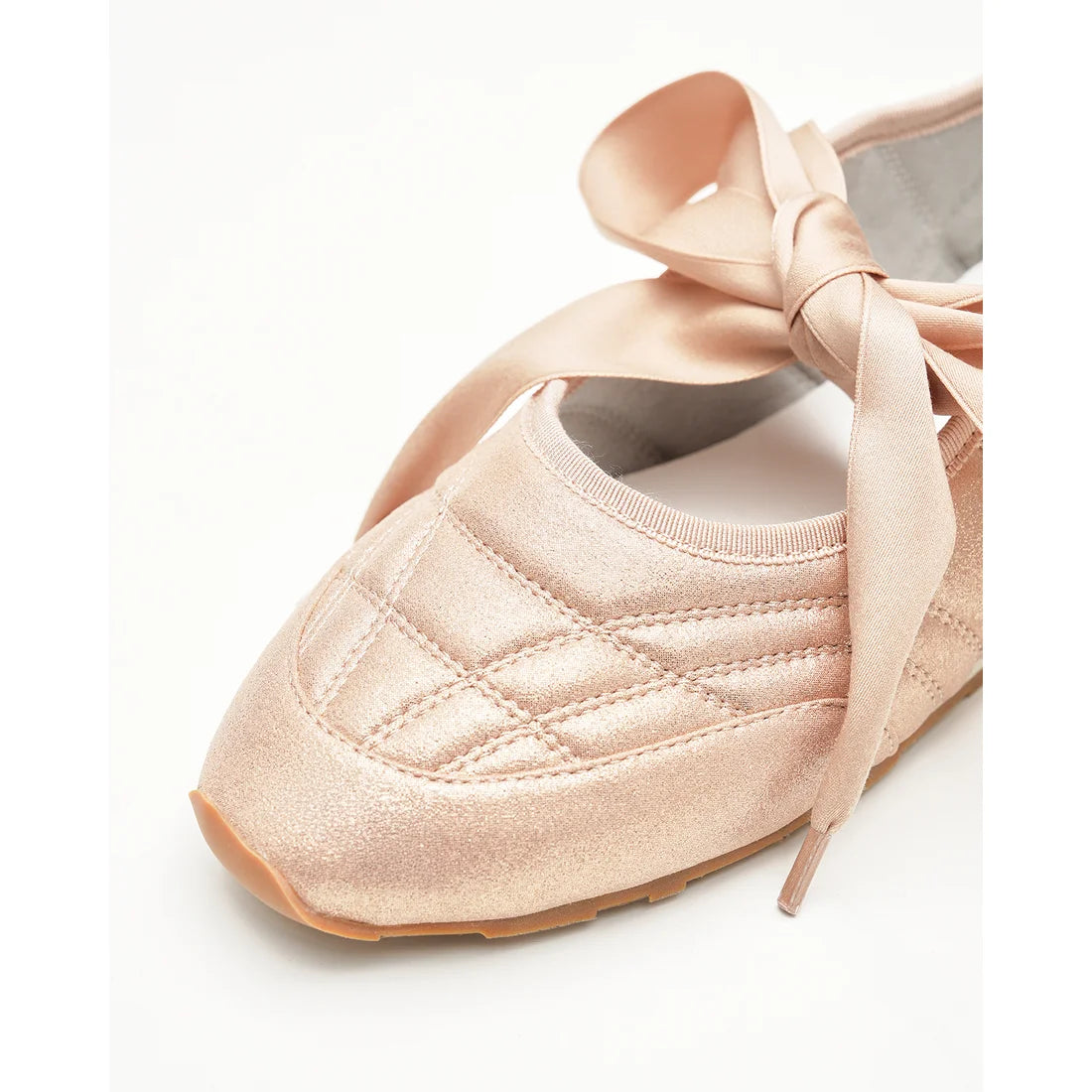 【新品預訂】日本製Emma Francis   繫帶芭蕾舞運動鞋（粉色聚酯）(09l-M 144)