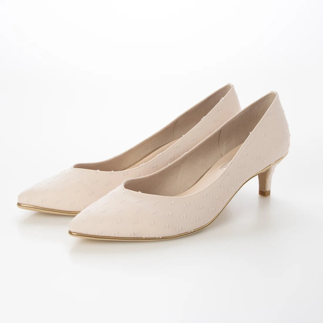 【新品預訂】日本製 Launa Lea Rich 5cm Gold Line高跟鞋 (80009F) (粉色Z / Pink Z)