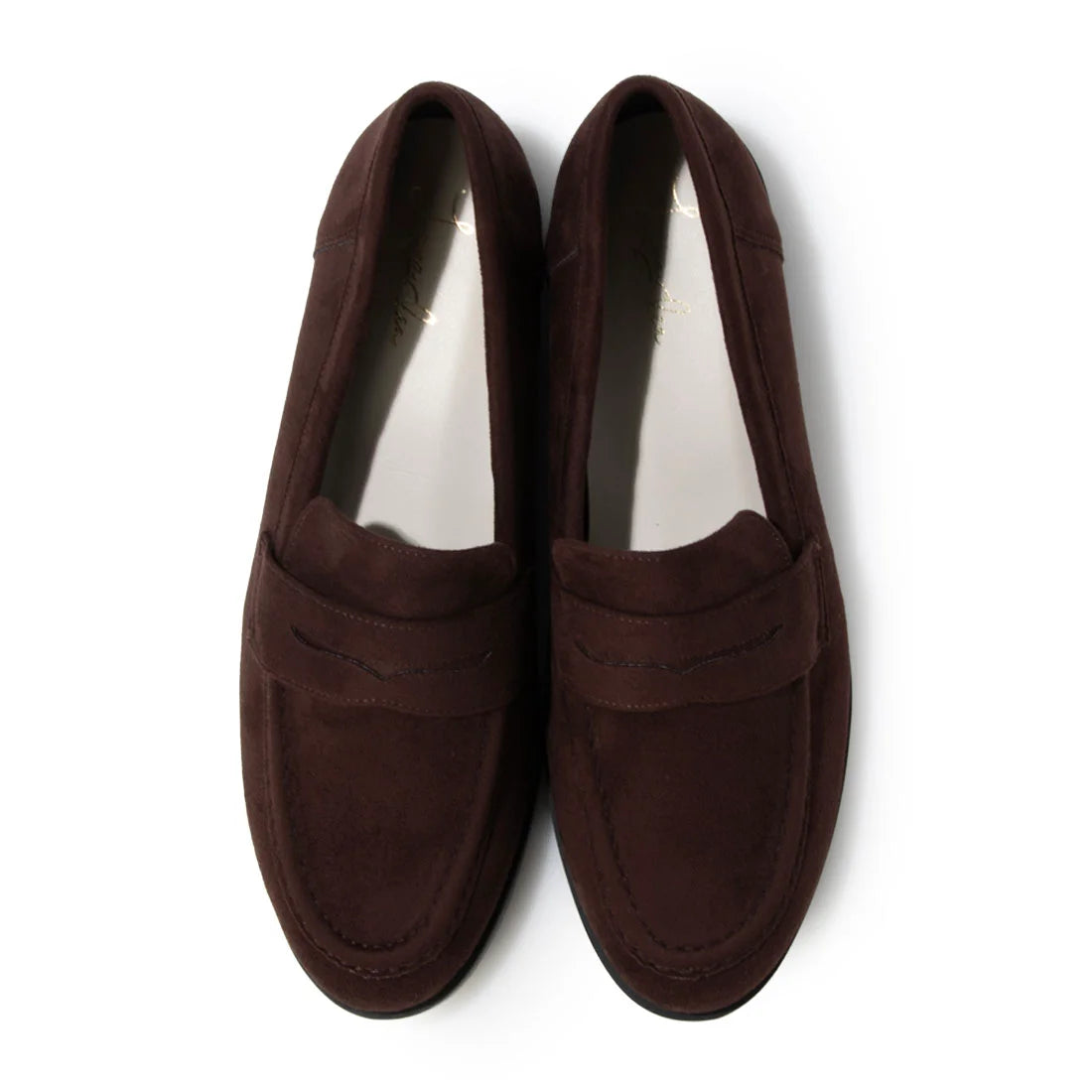 【新品現貨】日本製 Launa Lea 麂皮材質軟質便士樂福鞋 (613)(D Brown S/ 深棕色S)