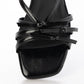 【新品預訂】日本製 Launa Lea 3.5cm踭 迷你蝴蝶結綁帶涼鞋 (628)(黑色/ Black)