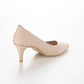 【新品預訂】日本製 Launa Lea Rich 7cm Gold Line高跟鞋 (80001F) (粉杏色 Z / Pink Beige Z)