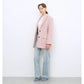 【新品預訂】日本製 Launa lea 蝴蝶結流蘇軟皮鞋（635）(藍灰色/Bluegray-S)