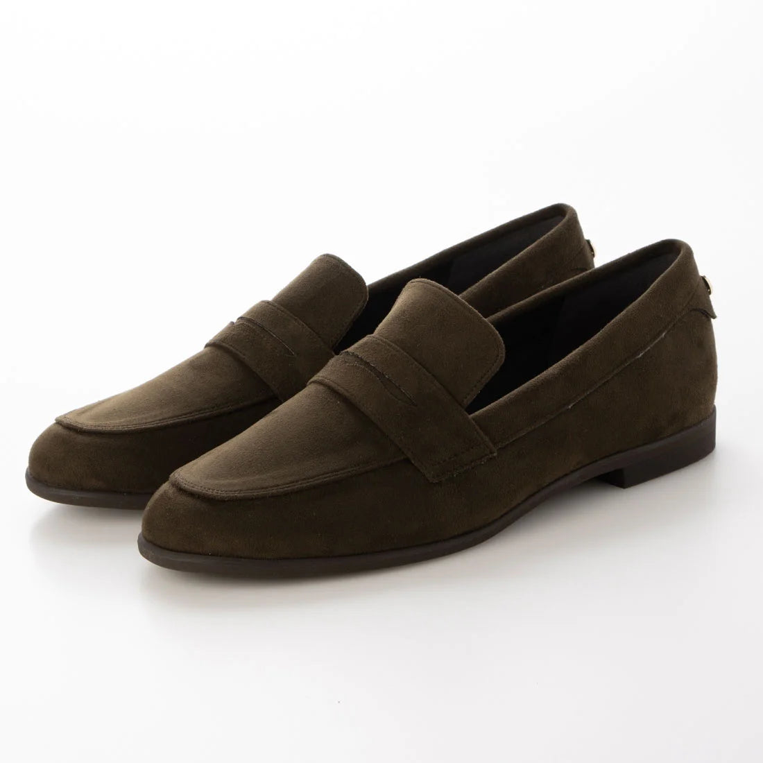 【新品預訂】日本製 Lauf Oletta    柔軟絨布樂福鞋(LH104A KHAKI-S) (卡其色)