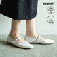 【新品預訂】日本製 Lauf Oletta 防水 方頭瑪麗珍鞋(LRH115) (Ivory) (象牙色)