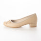 日本製 Launa lea 3.5cm踭蝴蝶結圓頭啞面芭蕾晴雨鞋 ( RB5001A ) (杏色/Beige)