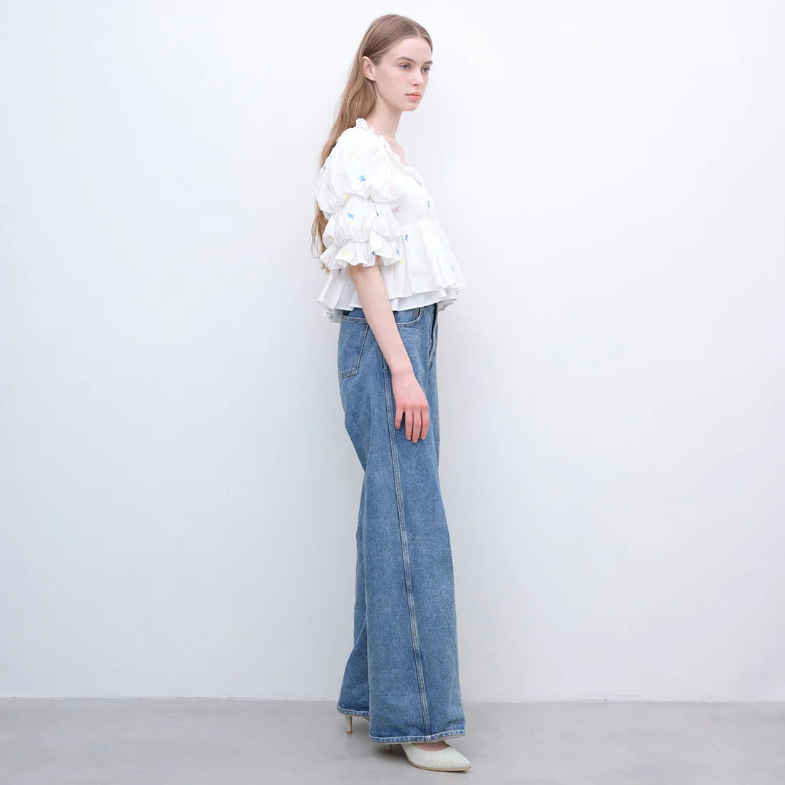 【新品預訂】日本製 Launa Lea Rich 7cm Gold Line高跟鞋 (80001F) (薄荷色 Z / Mint Z)