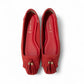 【新品預訂】日本製 Lauf Oletta 鑲邊流蘇設計的氣質平底鞋(LH120 Red-S) (紅色)