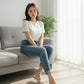 【新品預訂】日本製 Launa Lea 交叉蝴蝶結平底涼鞋(625)(淺杏色/ L Beige Z)
