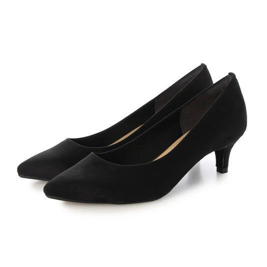 【新品預訂】日本製Emma Francis 5cm跟 高跟鞋（黑色絨面）( 5001e S101 )