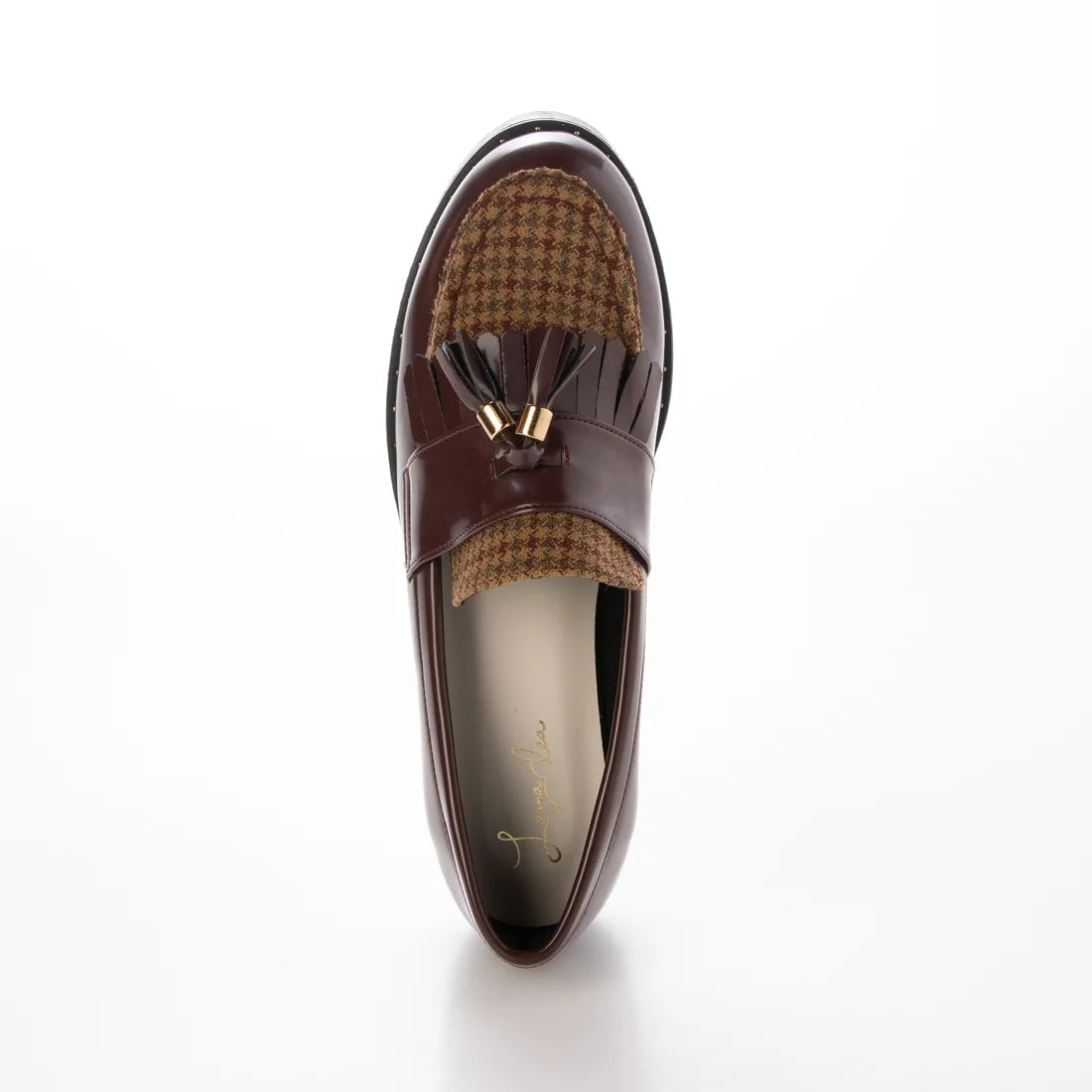 【新品預訂】日本製 Launa lea 流蘇樂福鞋(SP035)(Bordeaux/C / 酒紅色/C)
