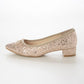 【新品預訂】日本製 Launa Lea  3.5cm踭尖頭跟芭蕾高跟鞋 (B9601A) (粉杏色Z / PK Beige Z)