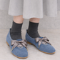 【新品現貨】日本製 Launa lea 軟質絲帶芭蕾運動鞋 (B3006A) （L藍色S / L Blue S )