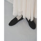 【新品預訂】日本製Emma Francis   [雨天應對] 防水絨面軟樂福鞋（黑色）(02d-L S101)BLK
