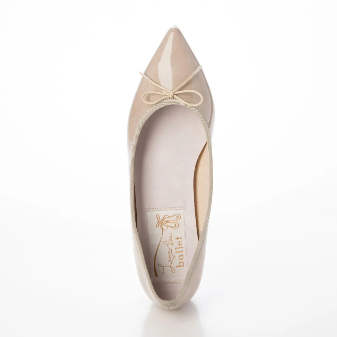 日本製 Launa lea 尖頭芭蕾舞鞋 (RB4401A) Greige E