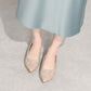 日本製 Launa lea 尖頭芭蕾舞鞋 (RB4401A) Greige E