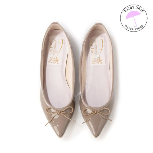 日本製 Launa lea 尖頭芭蕾舞鞋 (RB4401A) Mocha E