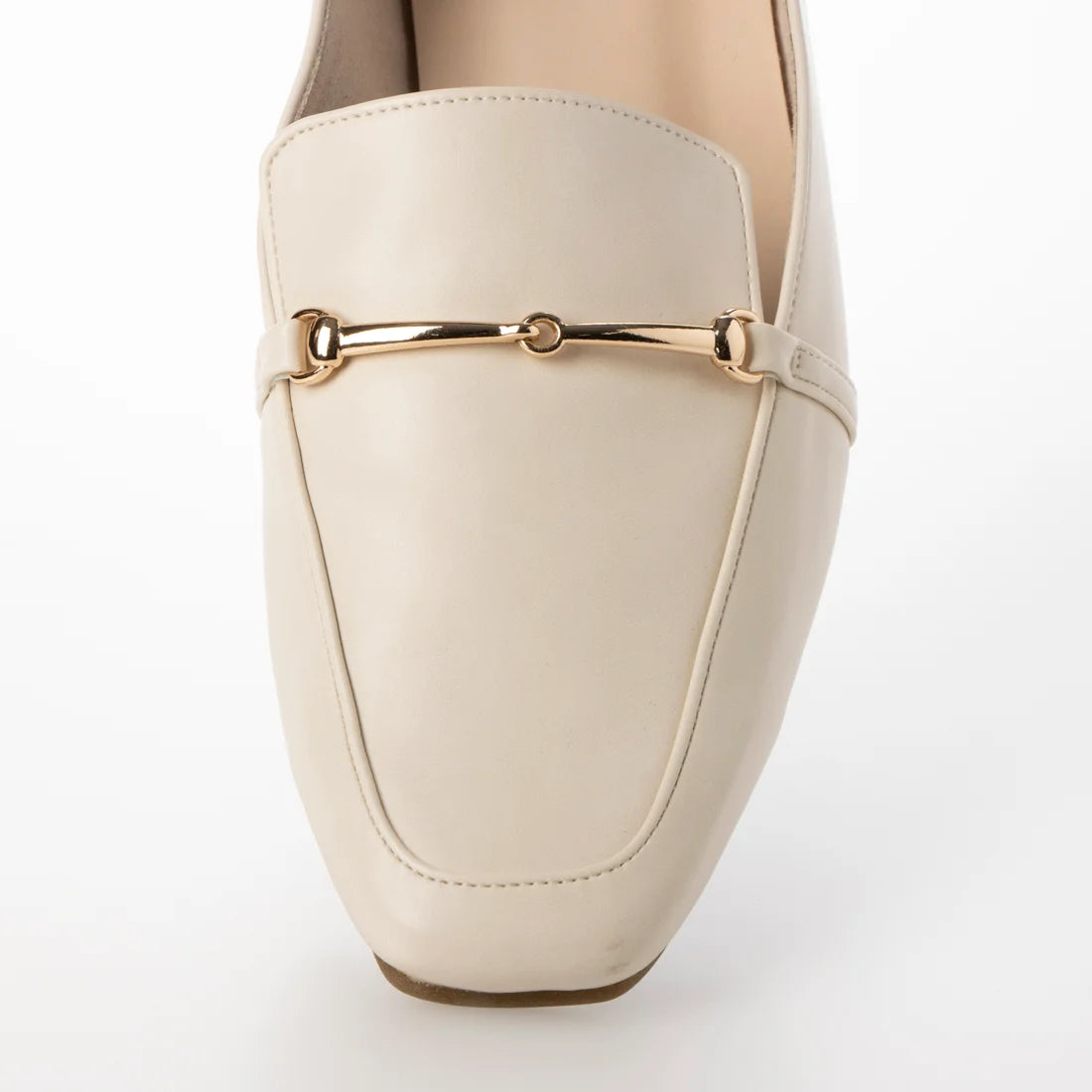 日本製 Launa Lea 時尚金扣配飾 Loafer (0457) Ivory